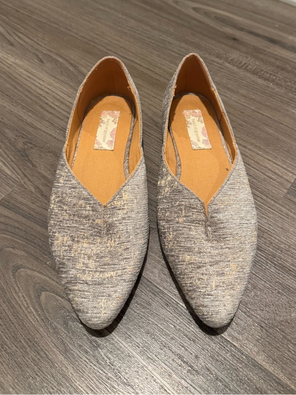 Band of Gypsies silver and gold flats